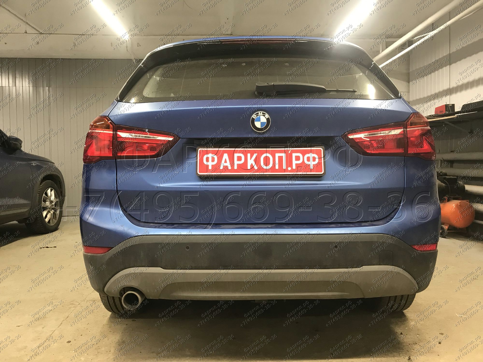 Фаркоп на BMW X1 F48 07/2015-2022, Mini Clubman 2015-2024, Mini Countryman 2017-2024, BMW 2-Series Active Tourer F45 09/2014-2021, BMW 2-Series Gran Tourer F46 05/2015-2021 быстросъемное вертикальное крепление шара (на ключе). Невидимый вырез в бампере. Нагрузки 1600/75 кг, масса фаркопа 21 кг