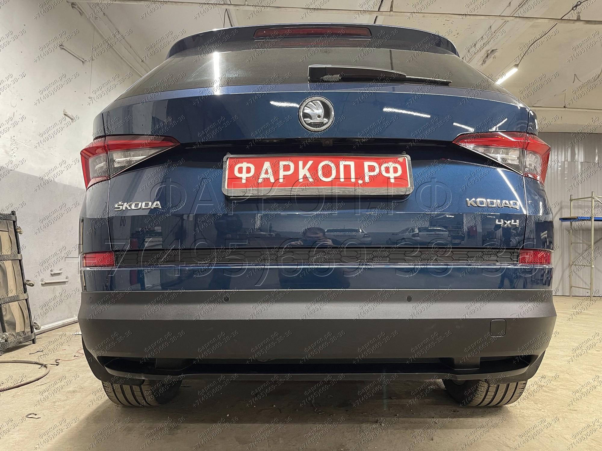 Фаркоп на Skoda Kodiaq 2018-2023, Audi Q3 2019-, Audi Q3 Sportback 2019-, Seat Tarraco 2018-. Съемное вертикальное крепление шара (на ключе). Требуется вырез в бампере. Нагрузки 2500/150 кг, масса фаркопа 16,6 кг