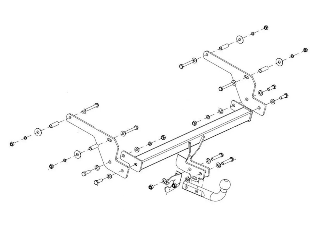 Фаркоп на Renault Duster 2010-2015, 2015-2021, 2021-2022, Renault Kaptur 2016-2022, Nissan Terrano 2014-2022. Необходима подрезка бампера. Тип шара: A. Нагрузки: 1500/75 кг, масса фаркопа 14,3 кг (без электрики в комплекте)