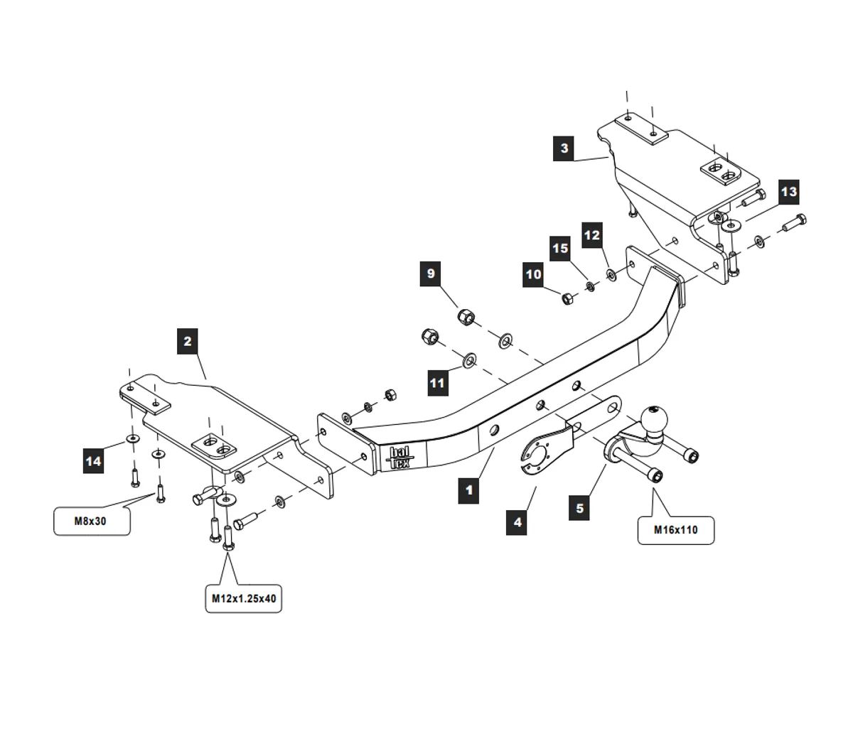 Фаркоп с открытой оцинкованной балкой и накладкой из нержавеющей стали на Lexus GX 2003-2009, 2009-2023 без снятия и выреза бампера. Тип шара: F (нержавеющее покрытие). Нагрузки: 3500/150 кг, масса фаркопа 26,8 кг (без электрики в комплекте)